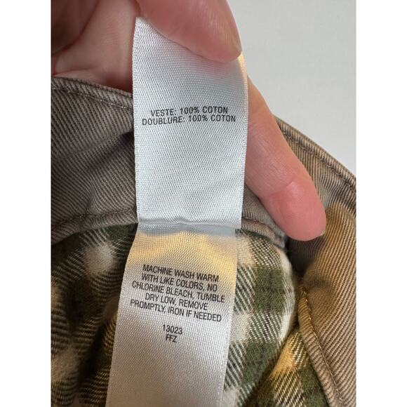 Cabela’s Men’s 36x34 Aged Khakis Flannel Lined 100% Cotton Pants Casual Outdoor - Picture 10 of 10